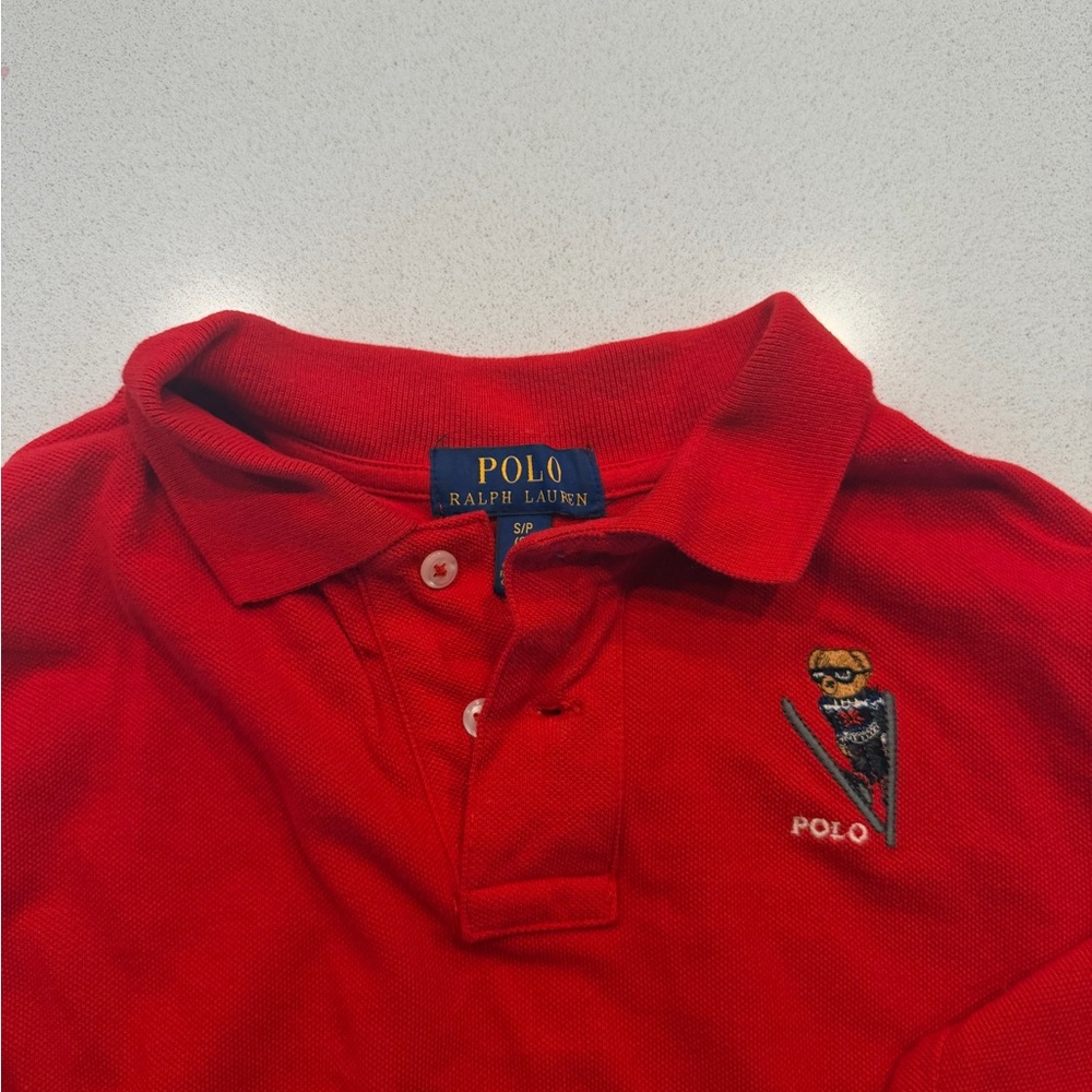 Polo by Ralph Lauren Kids Bright Red Polo Shirt